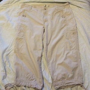 Coldwater Creek cargo capris